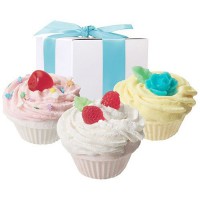 Fizzy Baker Cupcake Trio Bath Bomb  1