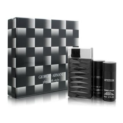 Attitude by Giorgio Armani for Men 3 Piece Set 